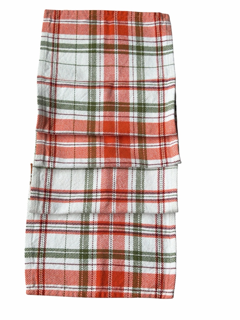 Pier 1 Plaid Table Runner